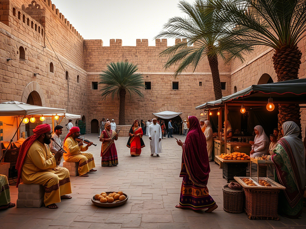 Nizwa-Fort-Oman-The-Circular-Sentinel-of-the-Desert Nizwa Fort Oman: The Circular Sentinel of the Desert