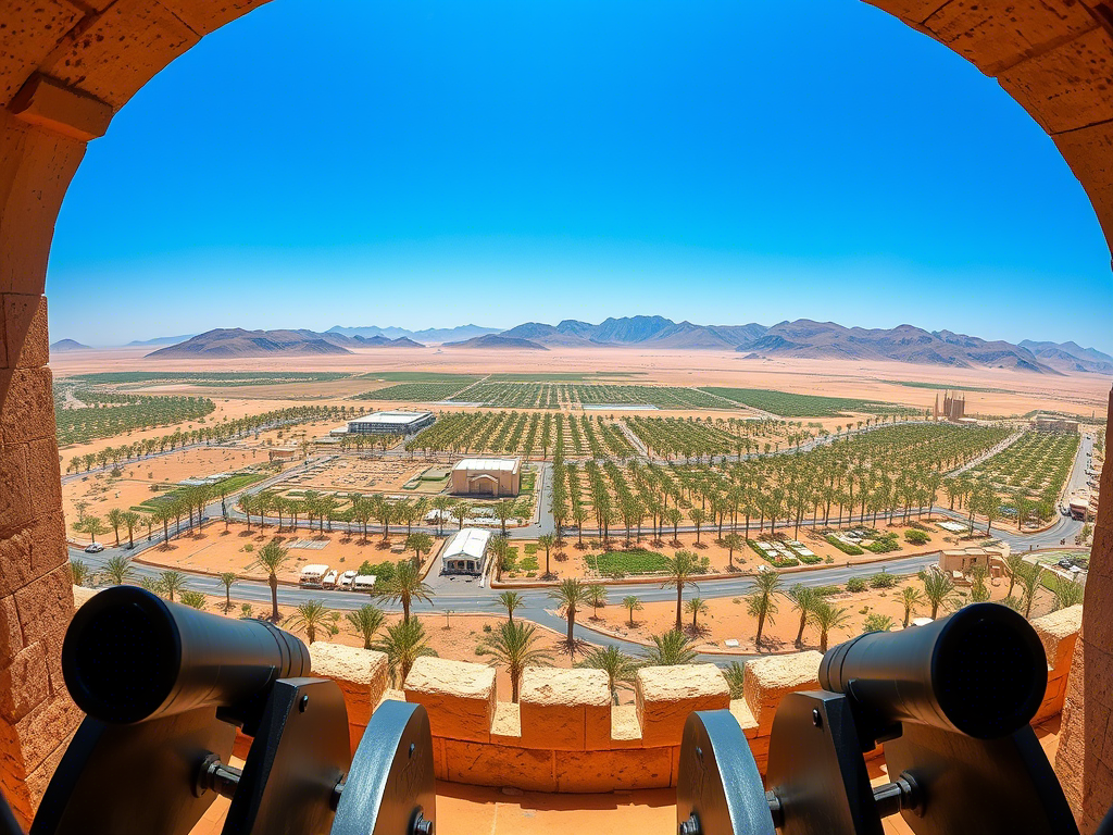 Nizwa-Fort-Oman-The-Circular-Sentinel-of-the-Desert Nizwa Fort Oman: The Circular Sentinel of the Desert