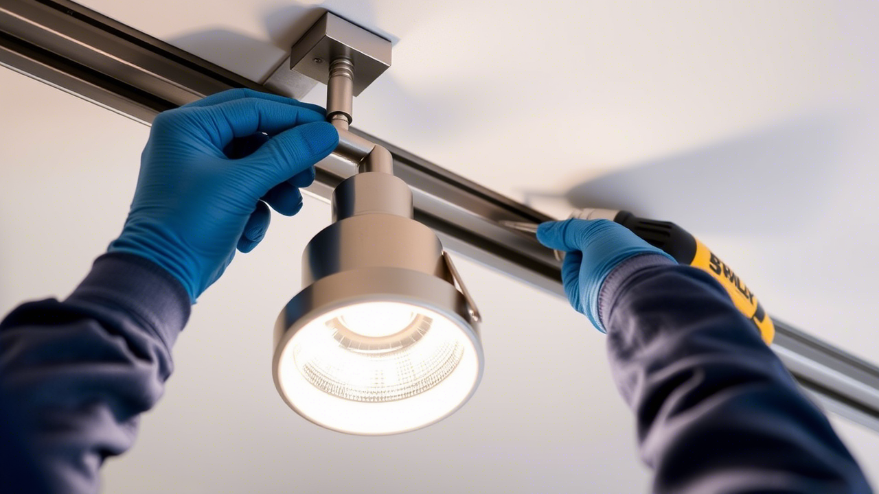 Как установить трековый светильник? Как установить трековый светильник?