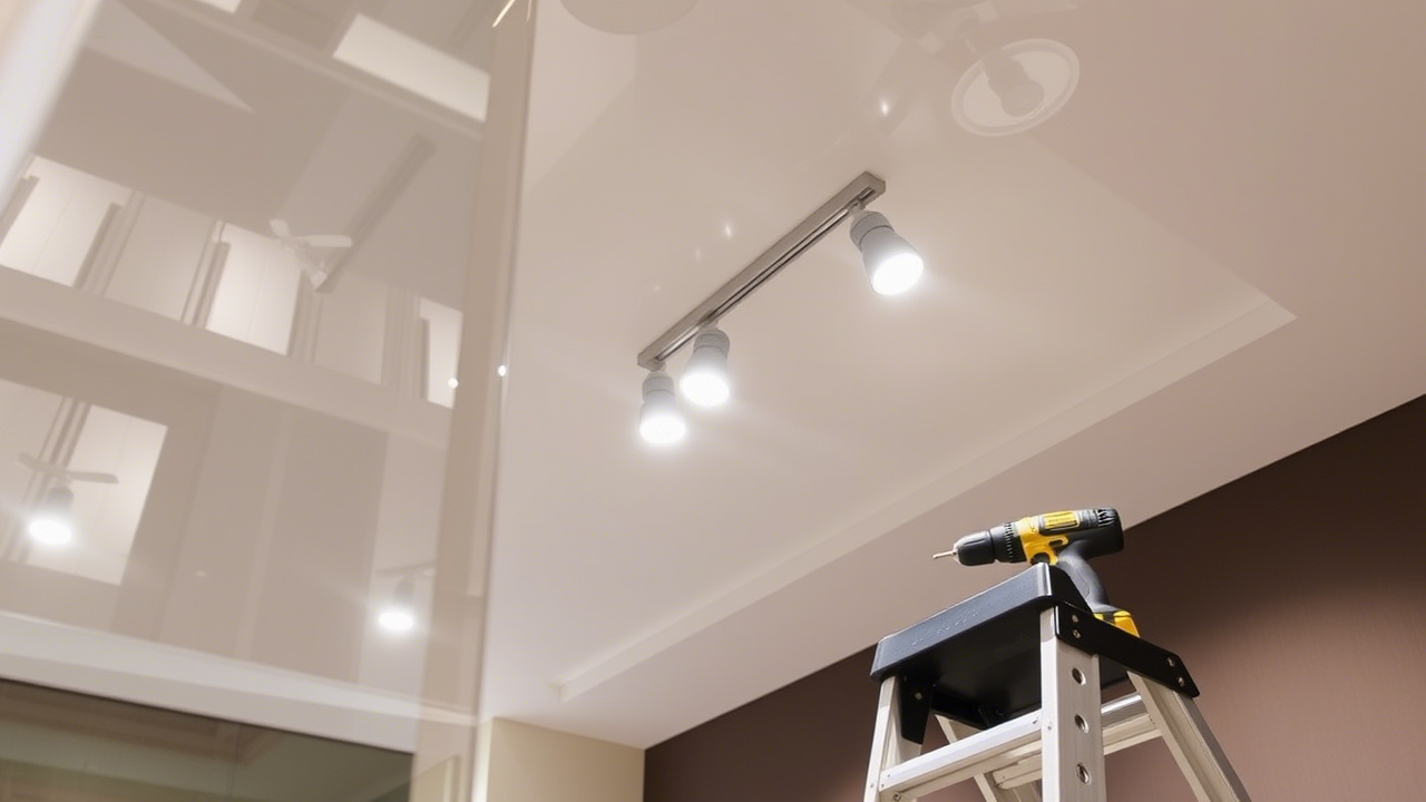 Способы крепления натяжного потолка Способы крепления натяжного потолка