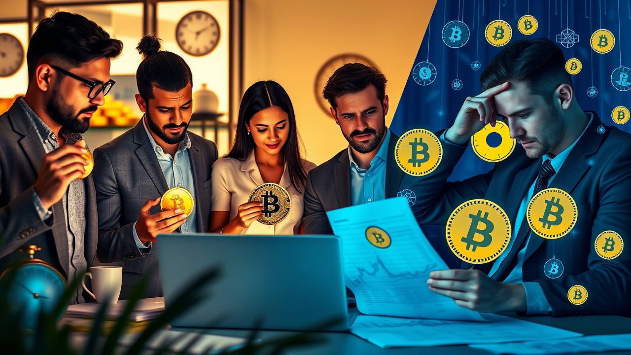 تردید بازار بیتکوین