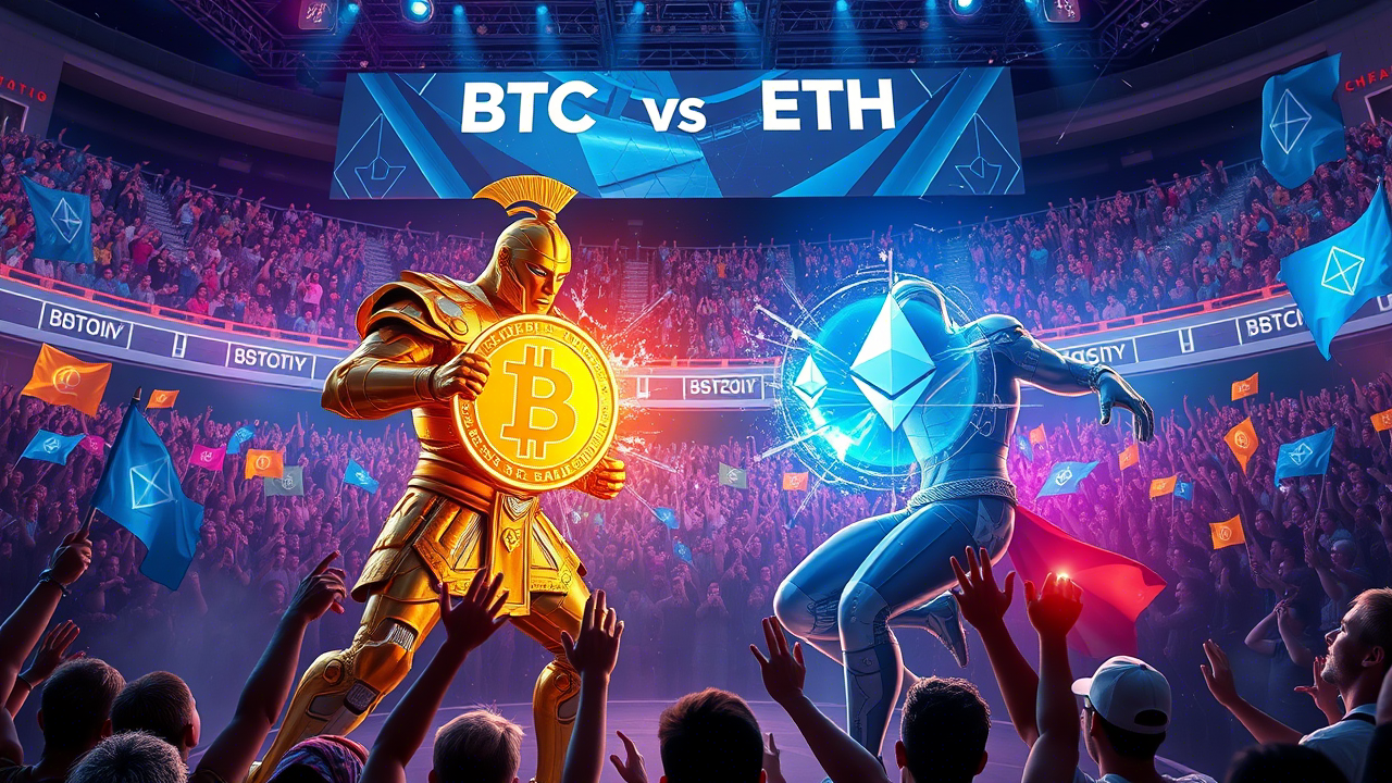 عملکرد متفاوت ETFهای بیتکوین و اتریوم: داستان دو بازار