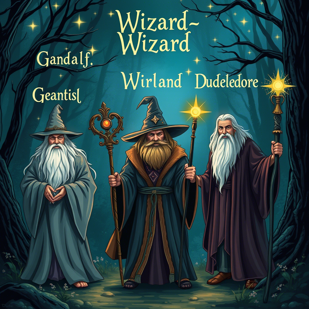 famous wizard names famous wizard names