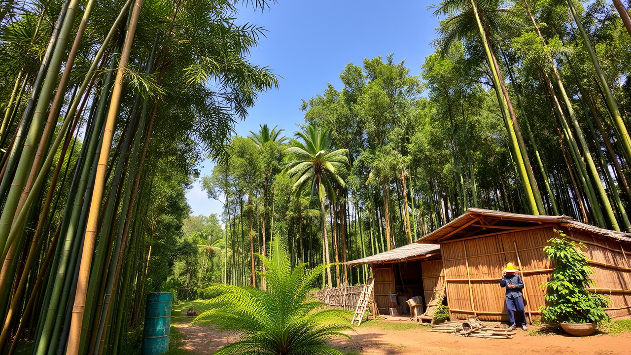 Bamboo is An Alternative Building Material