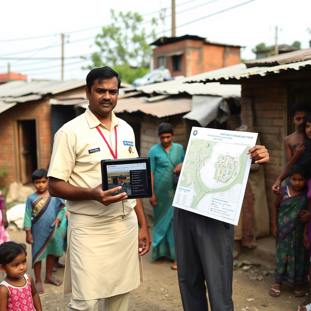 Slum rehabilitation in Mumbai