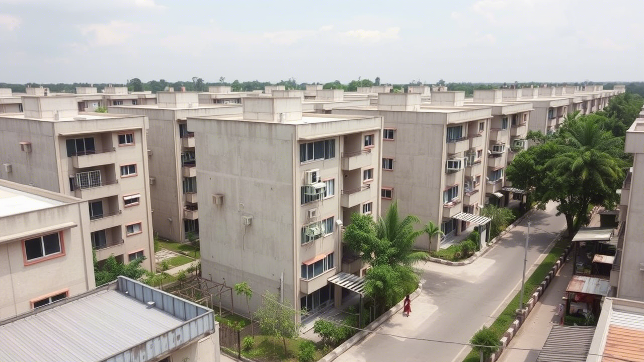 Outdoor Environment of Low-cost Housing in Malaysia
