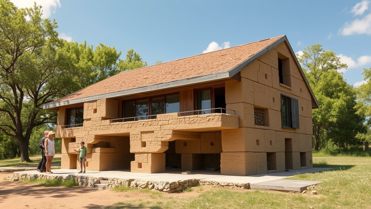 Development of cost-effective Earthen Building Material