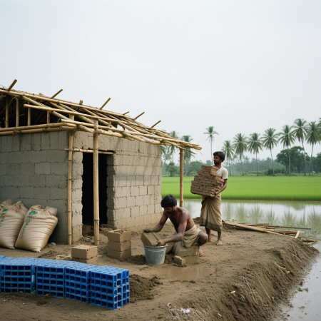 Building Material in Bangladesh has long been dominated by traditional resources such as brick, cement, sand, and steel.