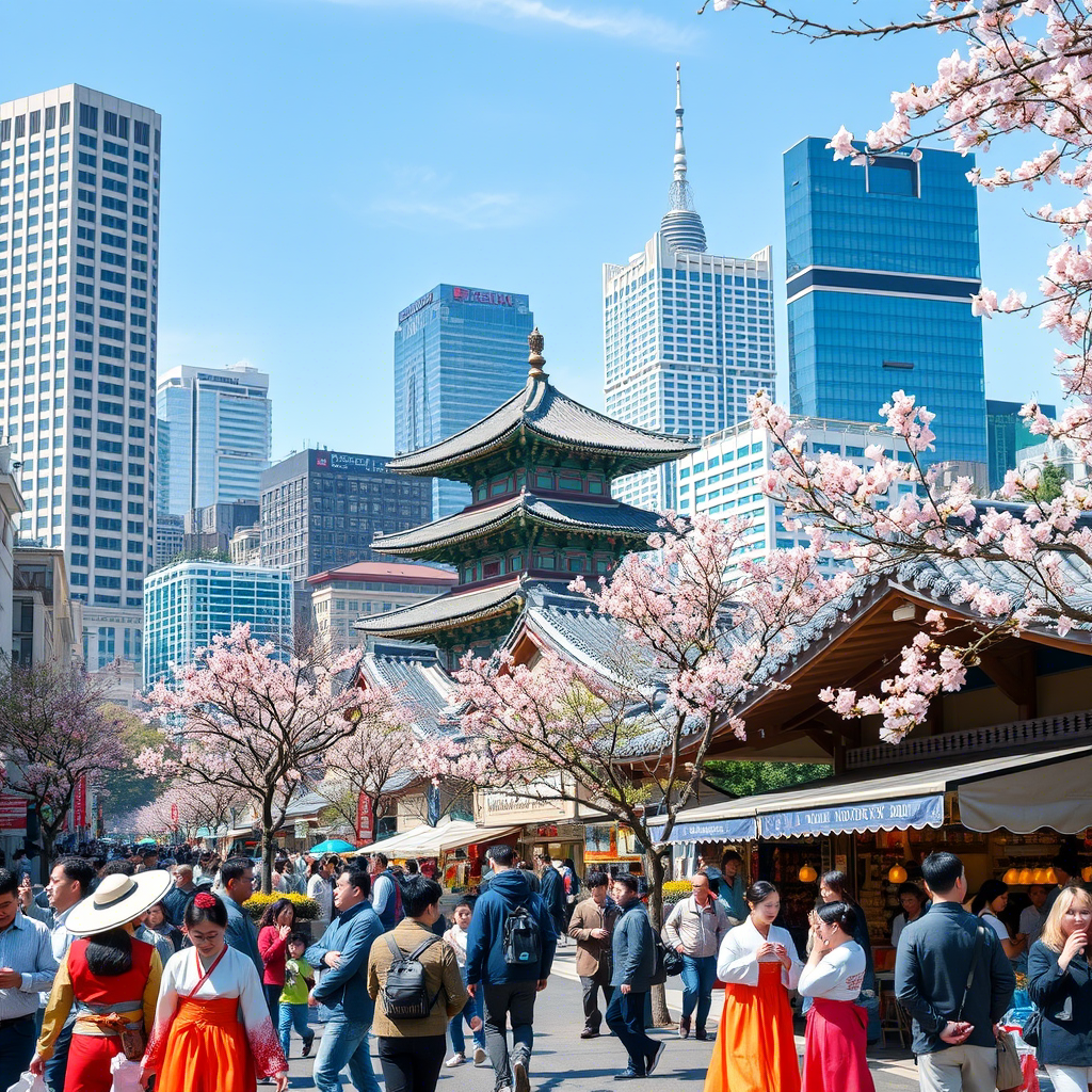 Korea: country report begins with an exploration of a nation that has seamlessly blended its rich cultural heritage with cutting-edge modernity.