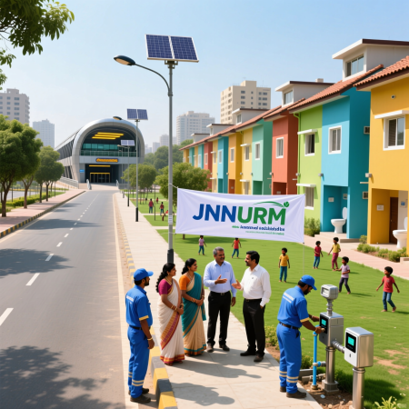 JANNURM and cities development marked a turning point in India’s approach to urbanization.
