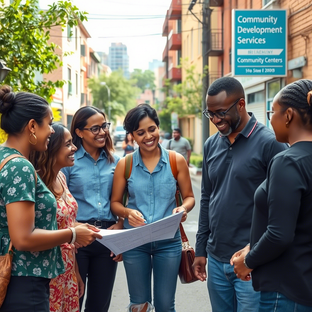 Paper on community development services often highlights the importance of fostering social cohesion and improving quality of life within a society.