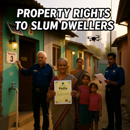 Property Rights to Slum Dwellers. That phrase alone carries the weight of decades of neglect, struggle, and hope.