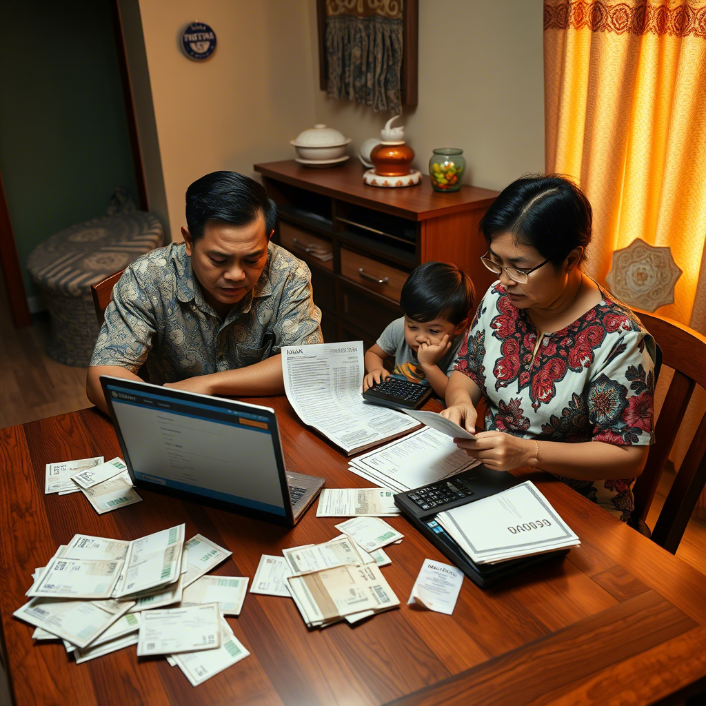 Household debt in Malaysia has been rising steadily, raising concerns about financial stability and economic resilience.