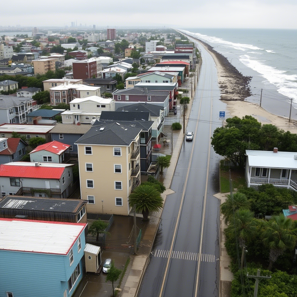 SEA LEVEL RISE AND COASTAL FLOODING THREATEN AFFORDABLE HOUSING, forcing vulnerable communities to face displacement, financial hardship, and the loss of their homes due to increasing climate-related disasters.