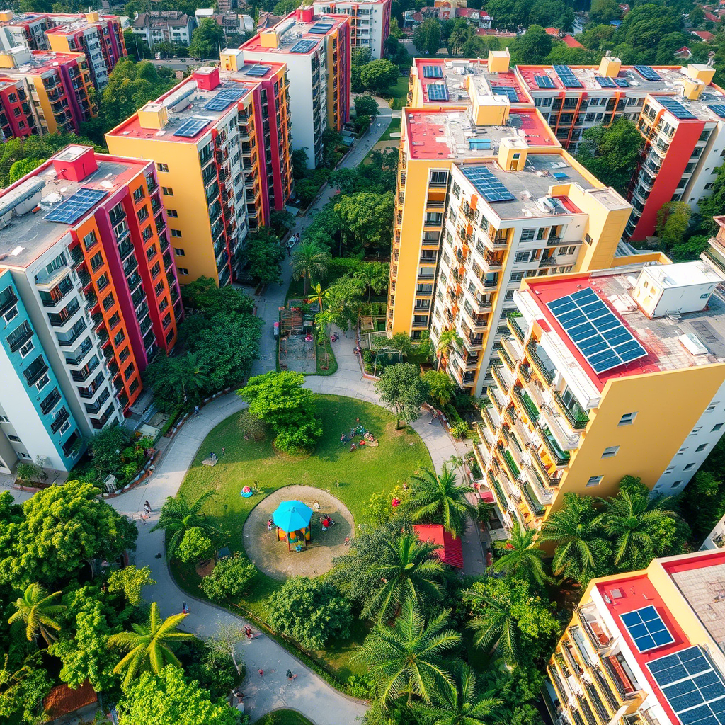 Singapore social housing program, managed by the Housing and Development Board (HDB), provides affordable and high-quality homes for over 80% of its resident population.