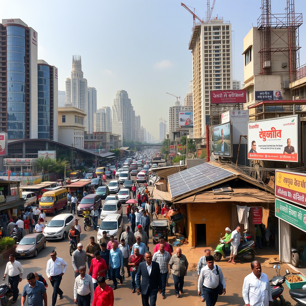 Urbanization in India has led to rapid economic growth, but it has also created significant challenges such as overcrowding, pollution, and inadequate infrastructure in major cities.