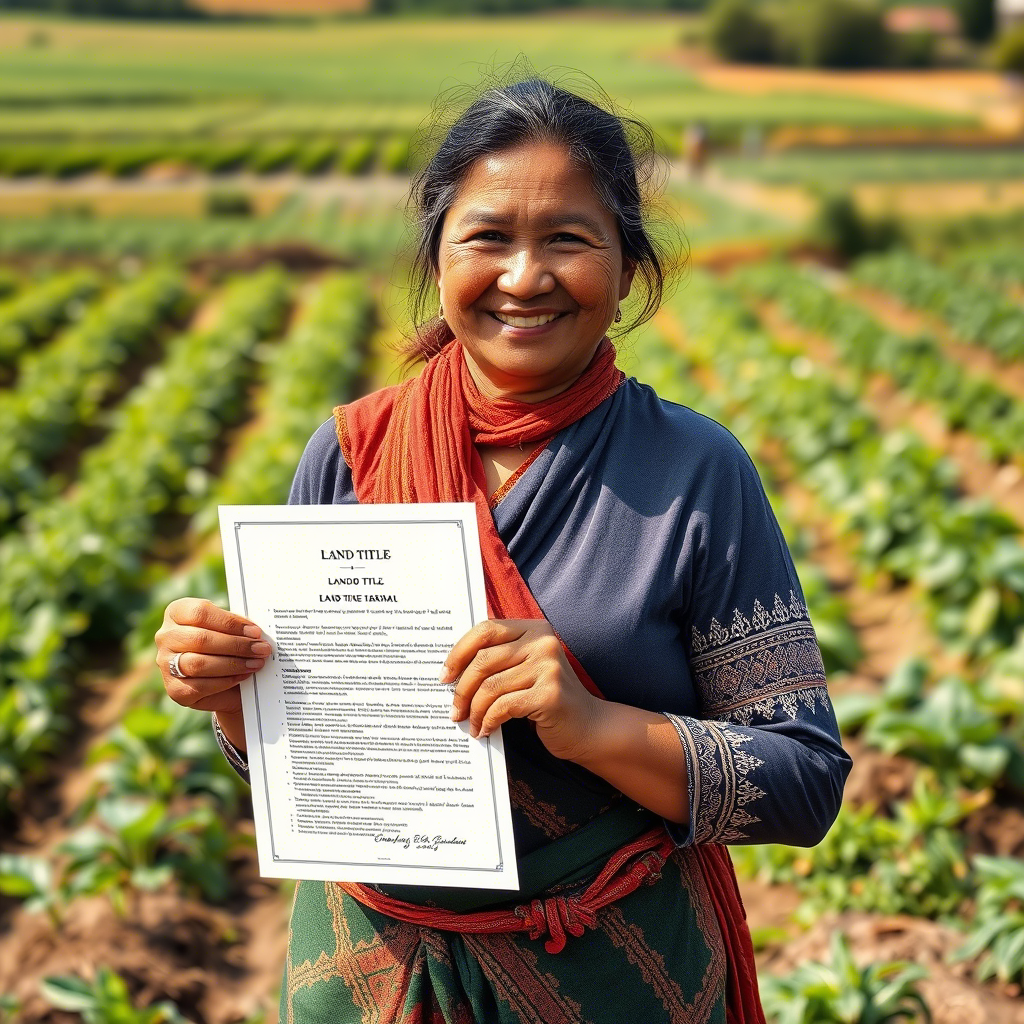 Land tenure security for women is essential to safeguard their rights, reduce vulnerability to poverty, and ensure access to resources, enabling them to build sustainable livelihoods and contribute to the well-being of their families and communities.