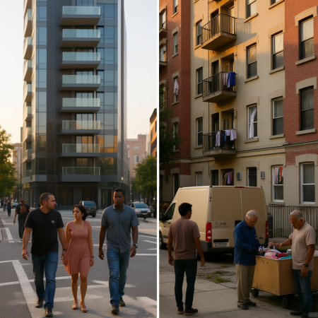 Housing affordability and income inequality are two of the most pressing challenges facing modern cities.
