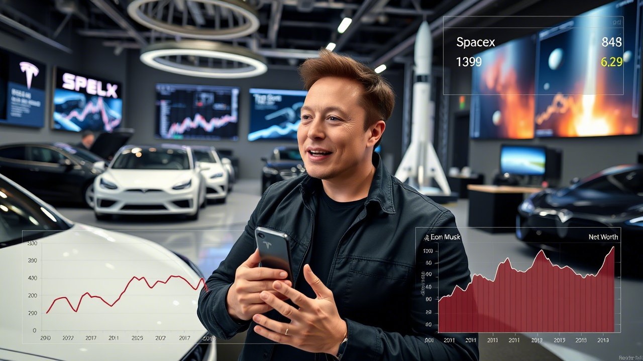 Elon Musk’s Net Worth | A Deep Dive into the Fortune of a Visionary Entrepreneur