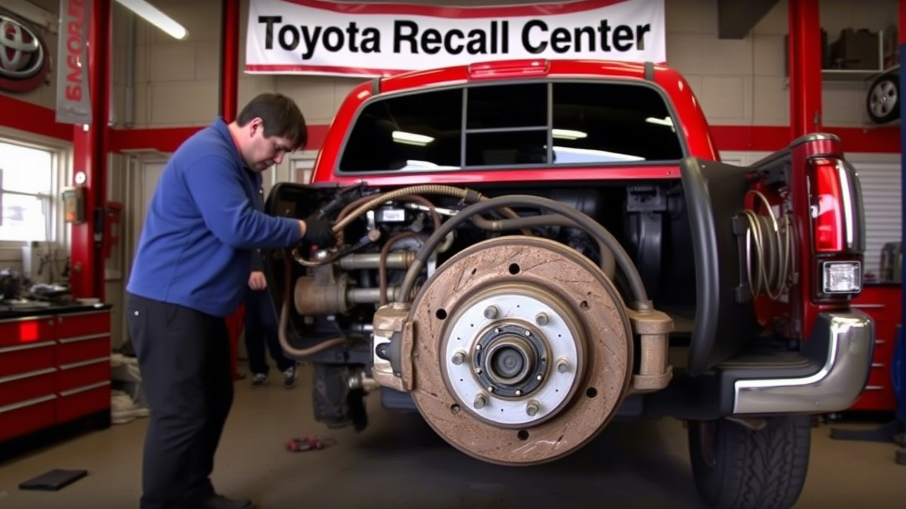 Toyota Issues Recall for Tacoma Trucks Over Brake Line Concerns