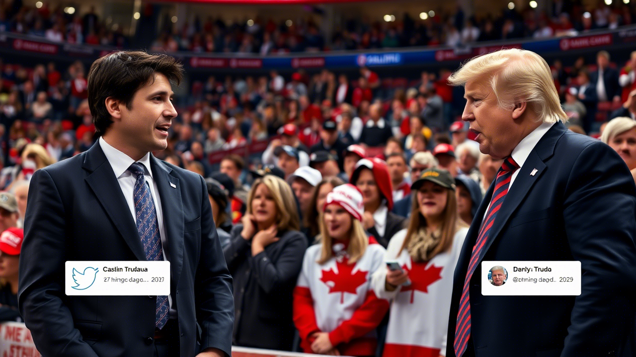 The Great Hockey Rivalry: How Trudeau and Trump Turned a Game into a Diplomatic Showdown