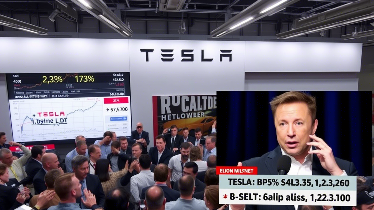 Tesla Shares Tumble | Worst Week Since the Election Amid Plummeting Sales