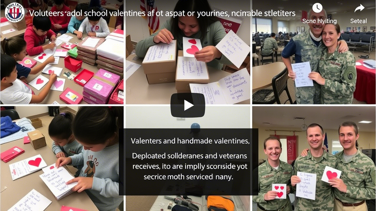 Navy Federal Sends Over 28,000 Valentines to Veterans and Deployed Troops: A Heartwarming Gesture