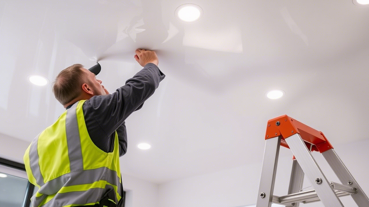 Можно ли крепить натяжной потолок к потолку? Можно ли крепить натяжной потолок к потолку?