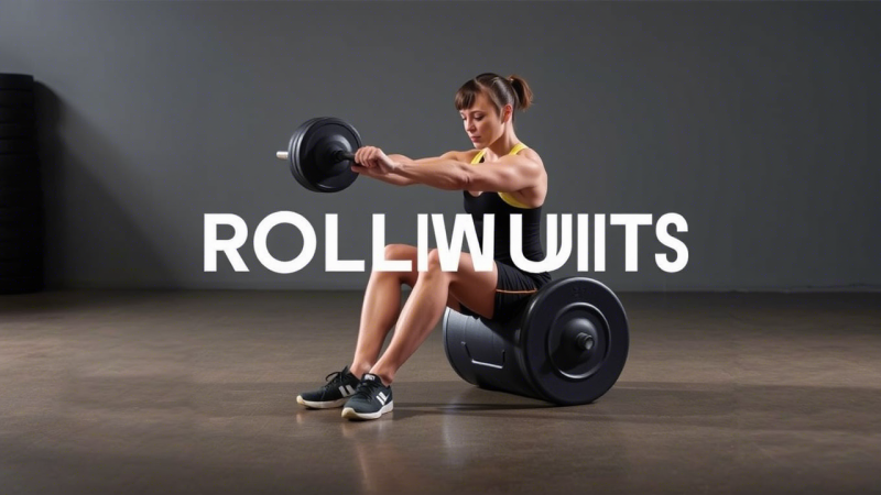 Barbell Rollouts: Core Strengthening