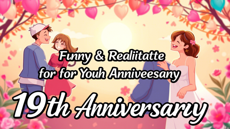 Funny & Realistic Quotes for Your 19th Anniversary