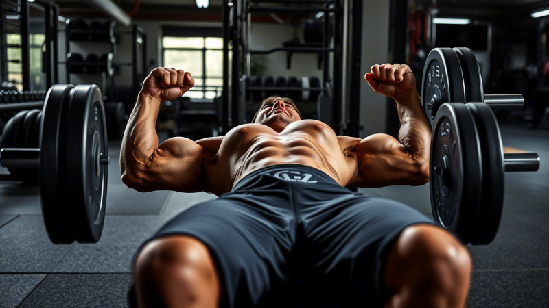 Barbell Bench Press: Building Chest Strength