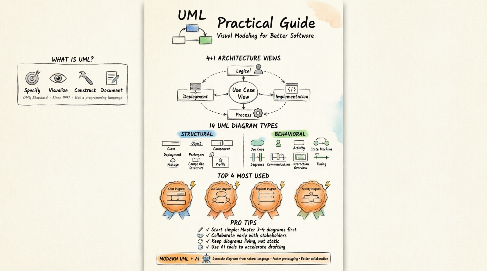 🎯 UML Practical Guide: My Journey from Confusion to Clarity - ArchiMetric