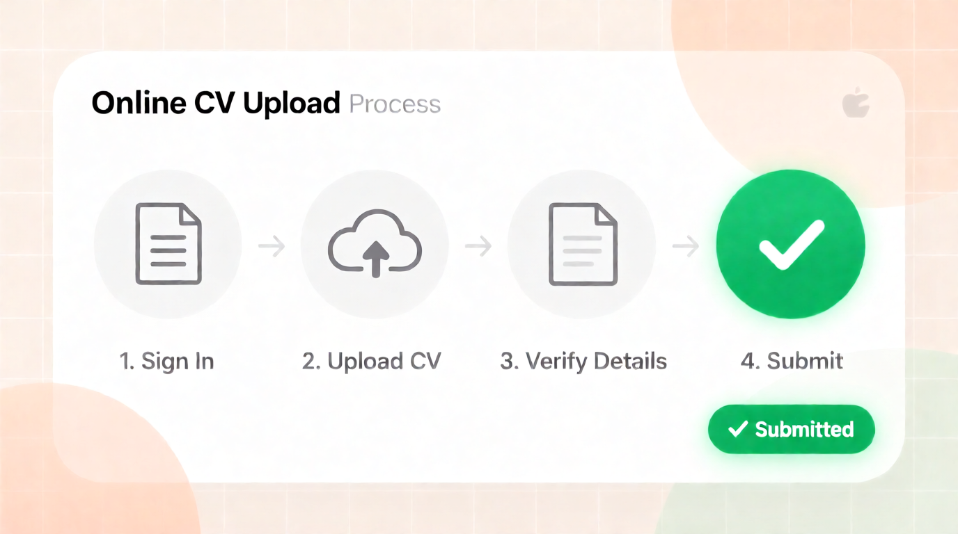 Kariyer KKTC CV yükleme adımları