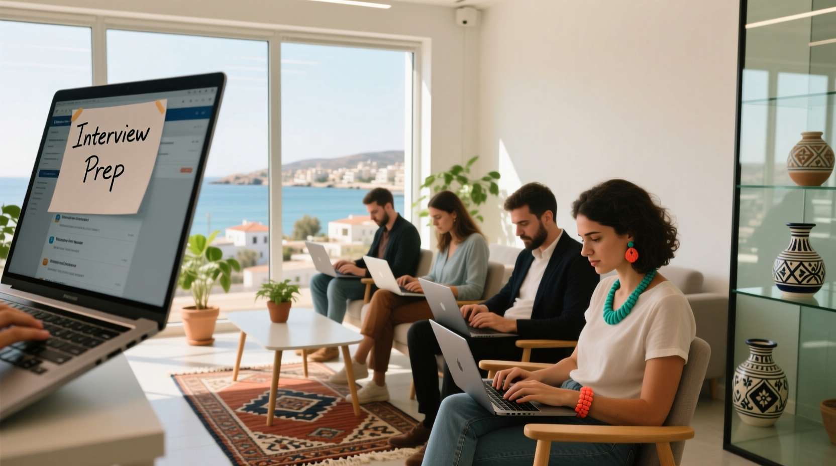 KKTC’de iş bulmak isteyen adayların online iş ilanlarını incelemesi