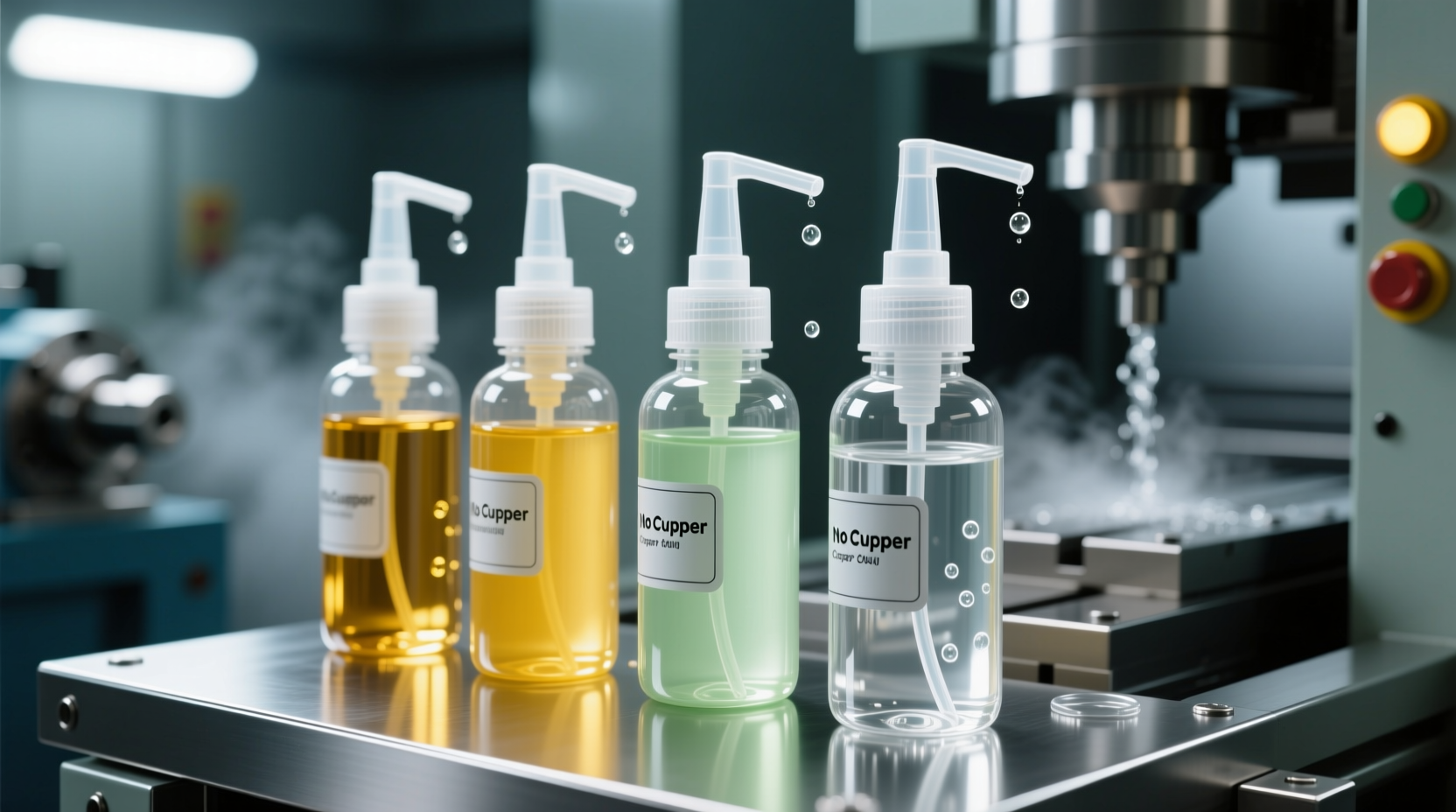 Специализированные СОЖ для меди при работе на станках с ЧПУ