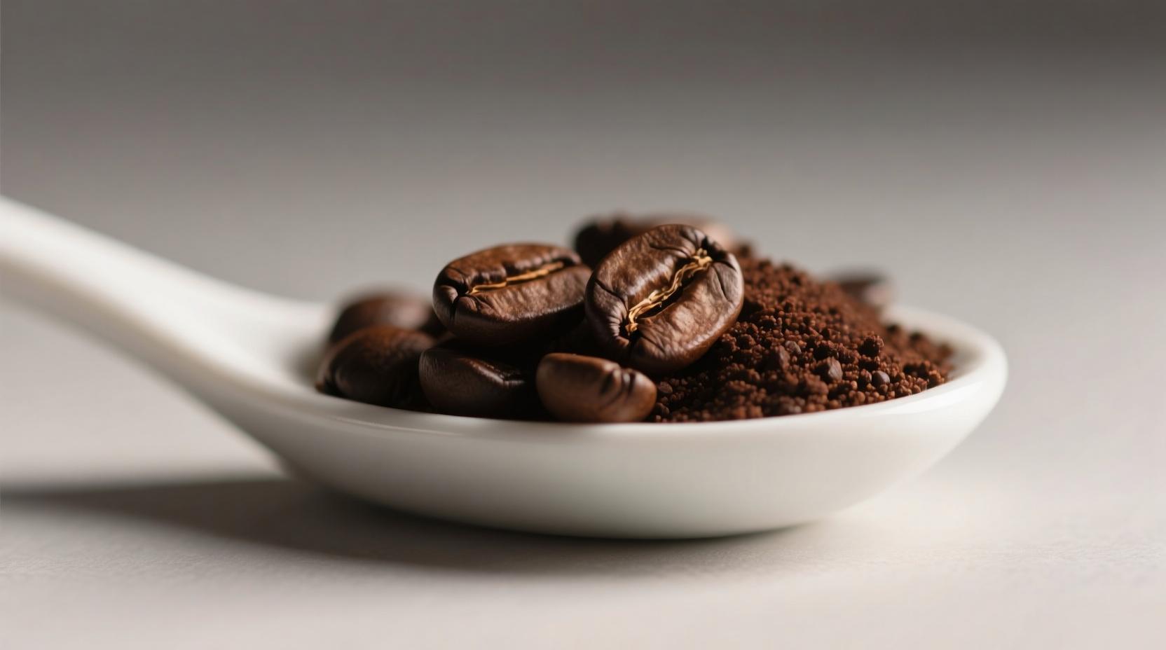 Темная обжарка молотого кофе