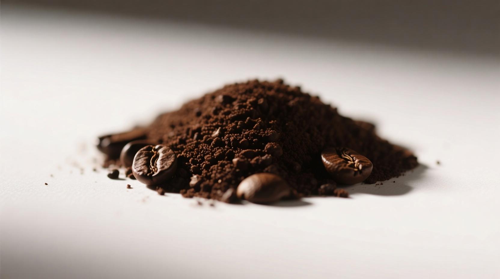 Темная обжарка молотого кофе