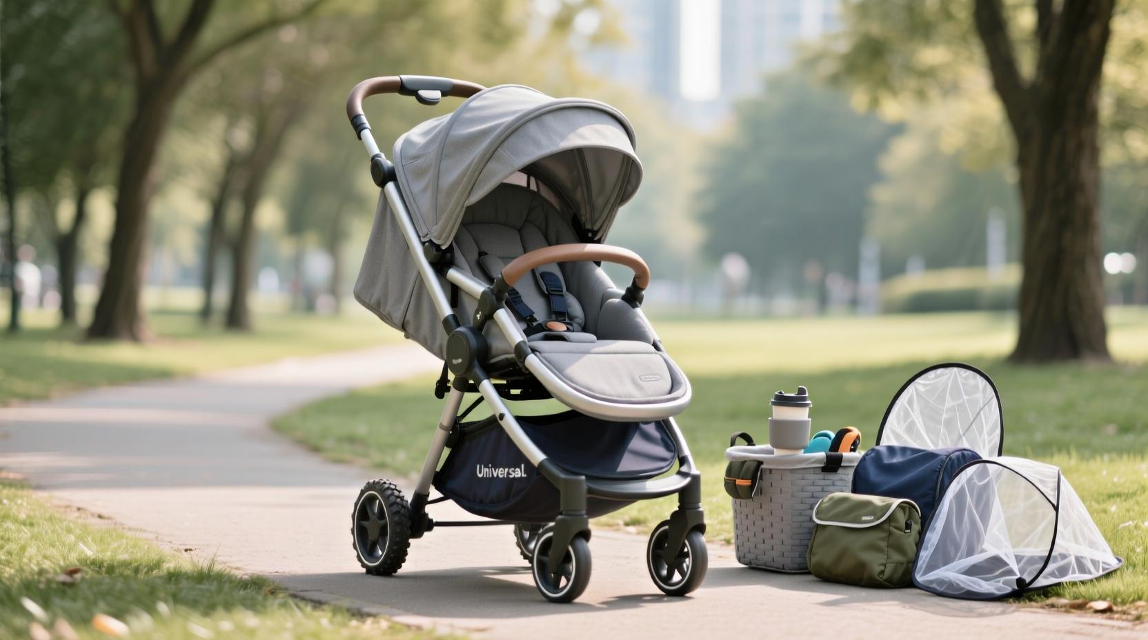 Универсальная прогулочная коляска для детей от 1 года до 3 лет