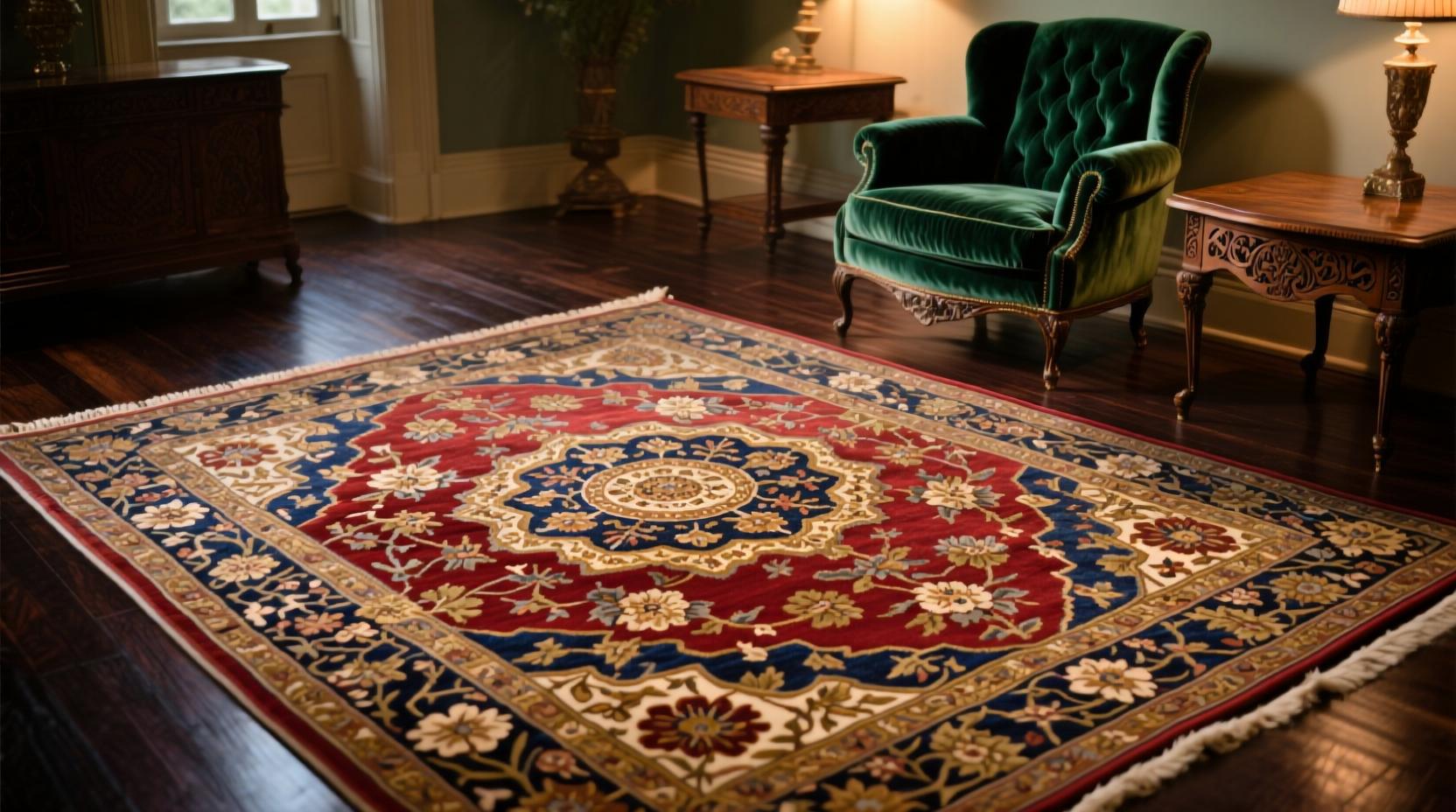 Персидский ковер в интерьере