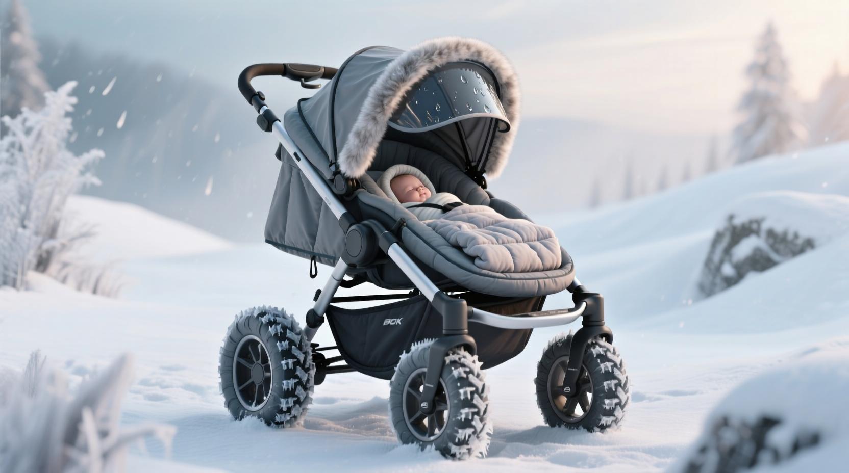 Коляска для зимы