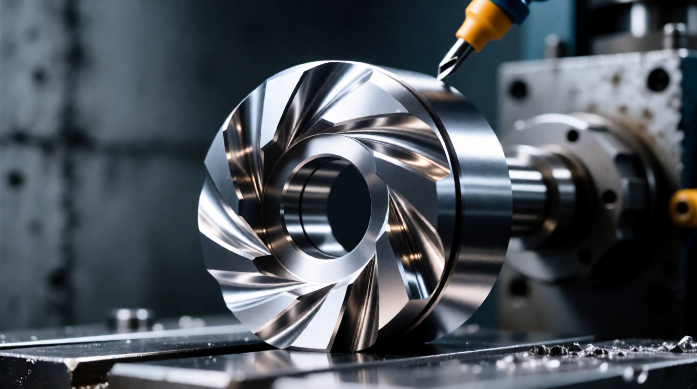 Фрезерная обработка детали