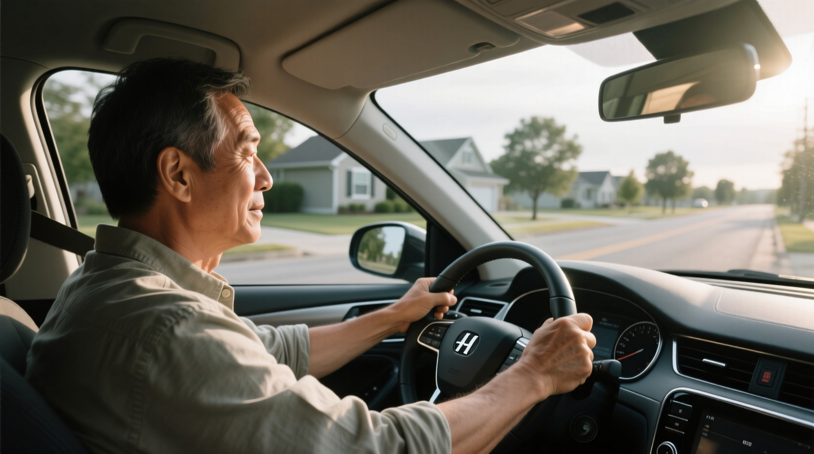 Опытный водитель