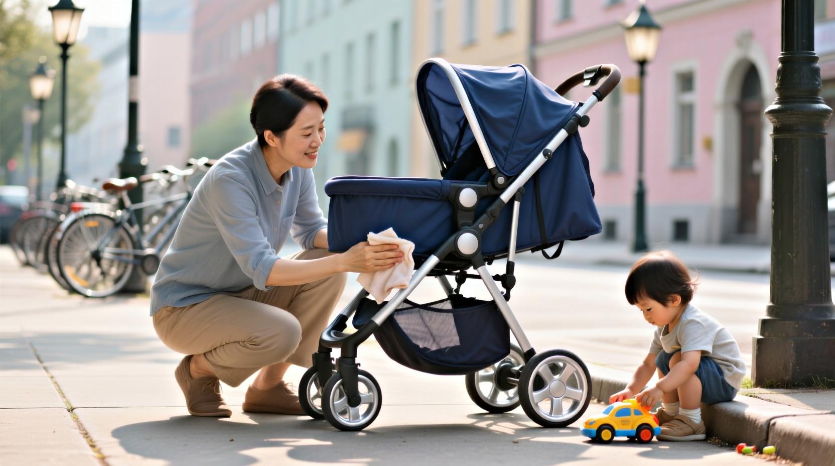 Ежедневный уход за прогулочной коляской