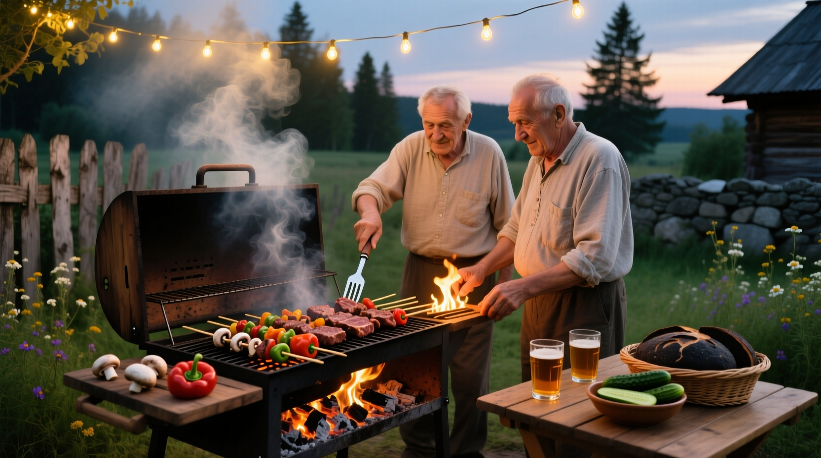 Использование гриля в России