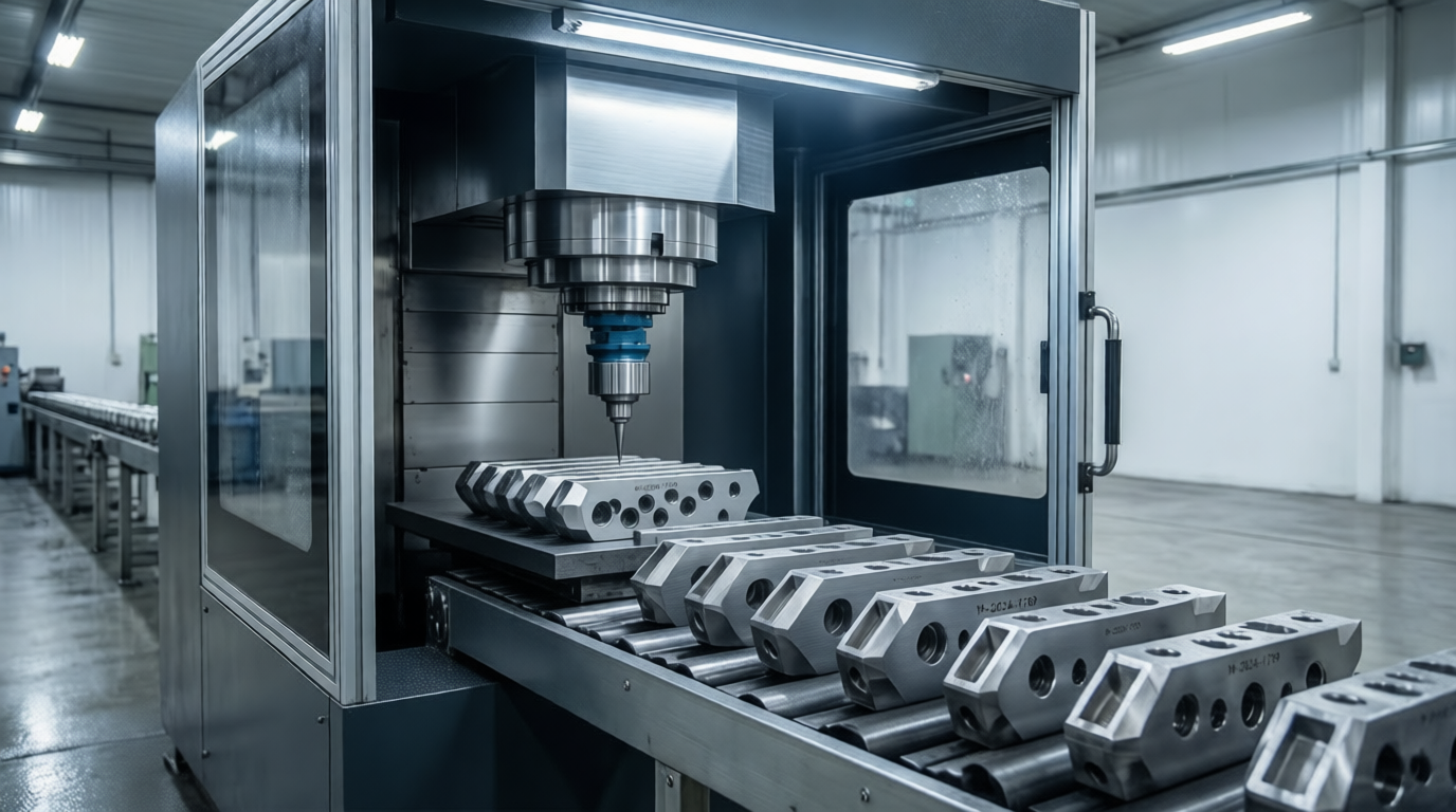 Серийное производство деталей, изготовленных на фрезерном станке