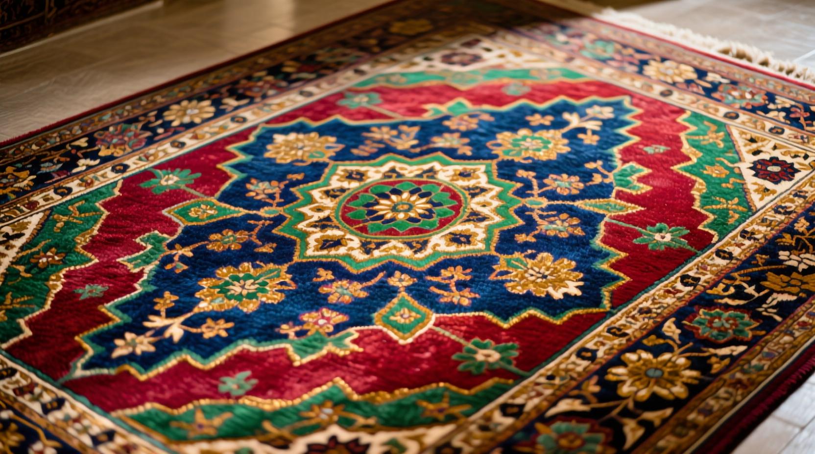 Узорчатый ковер