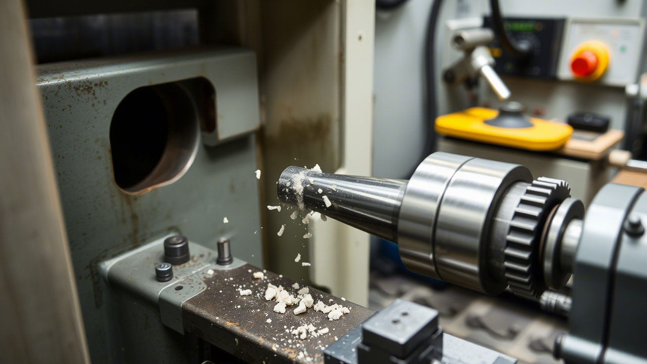 Токарный станок для обработки нестандартных материалов