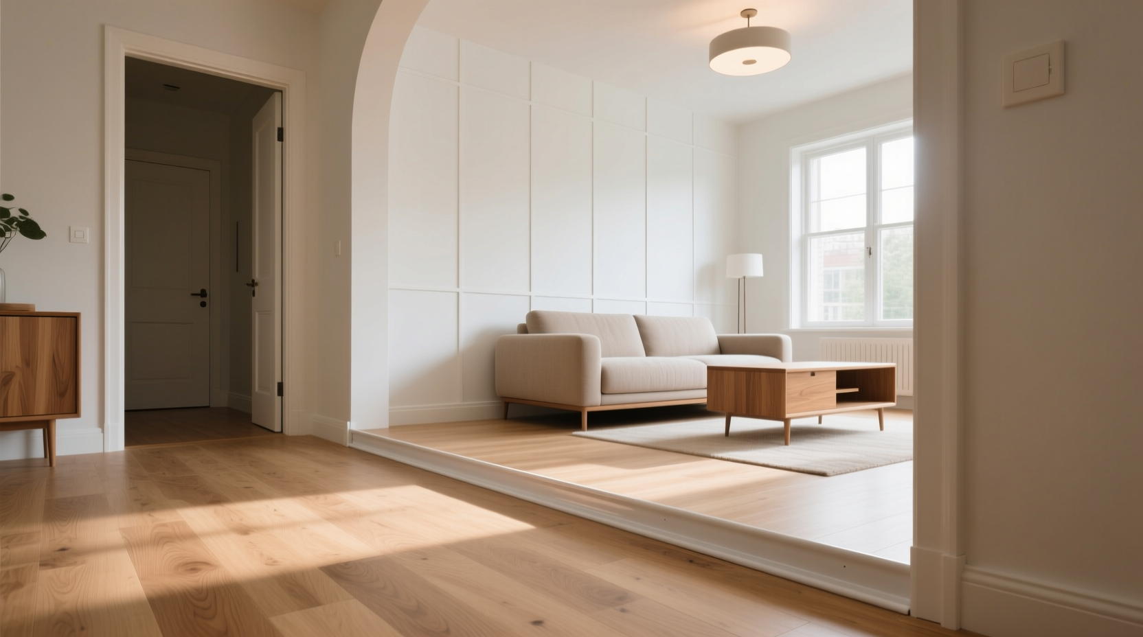 Обновление интерьера при помощи гибкого рулонного плинтуса