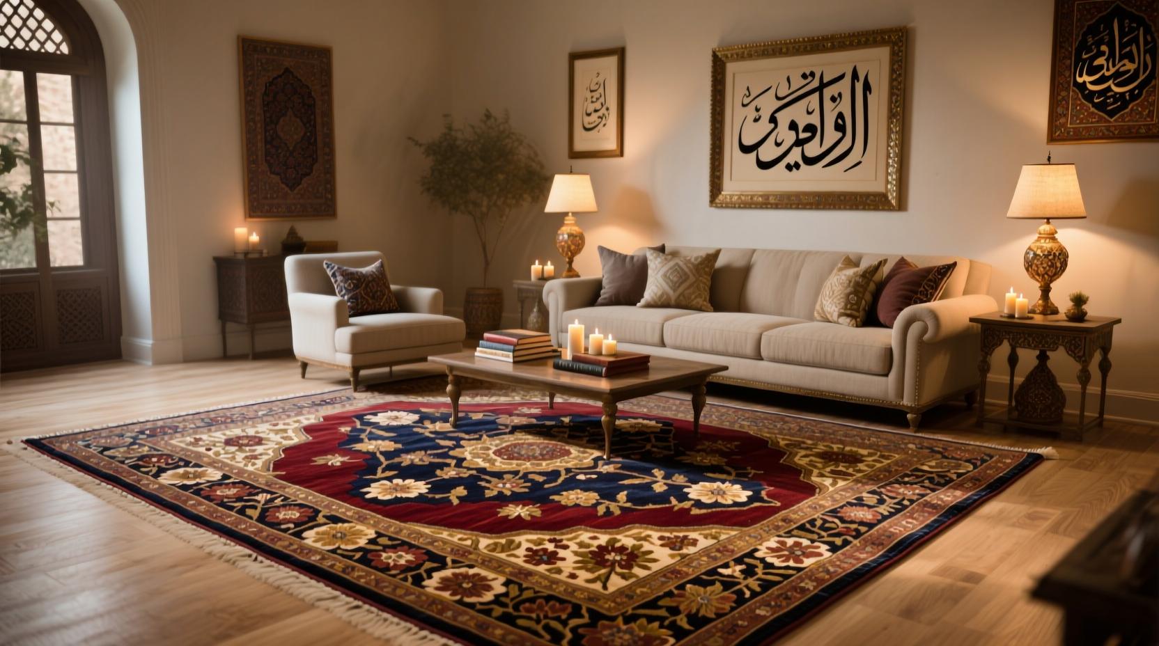 Персидский ковер ручной работы