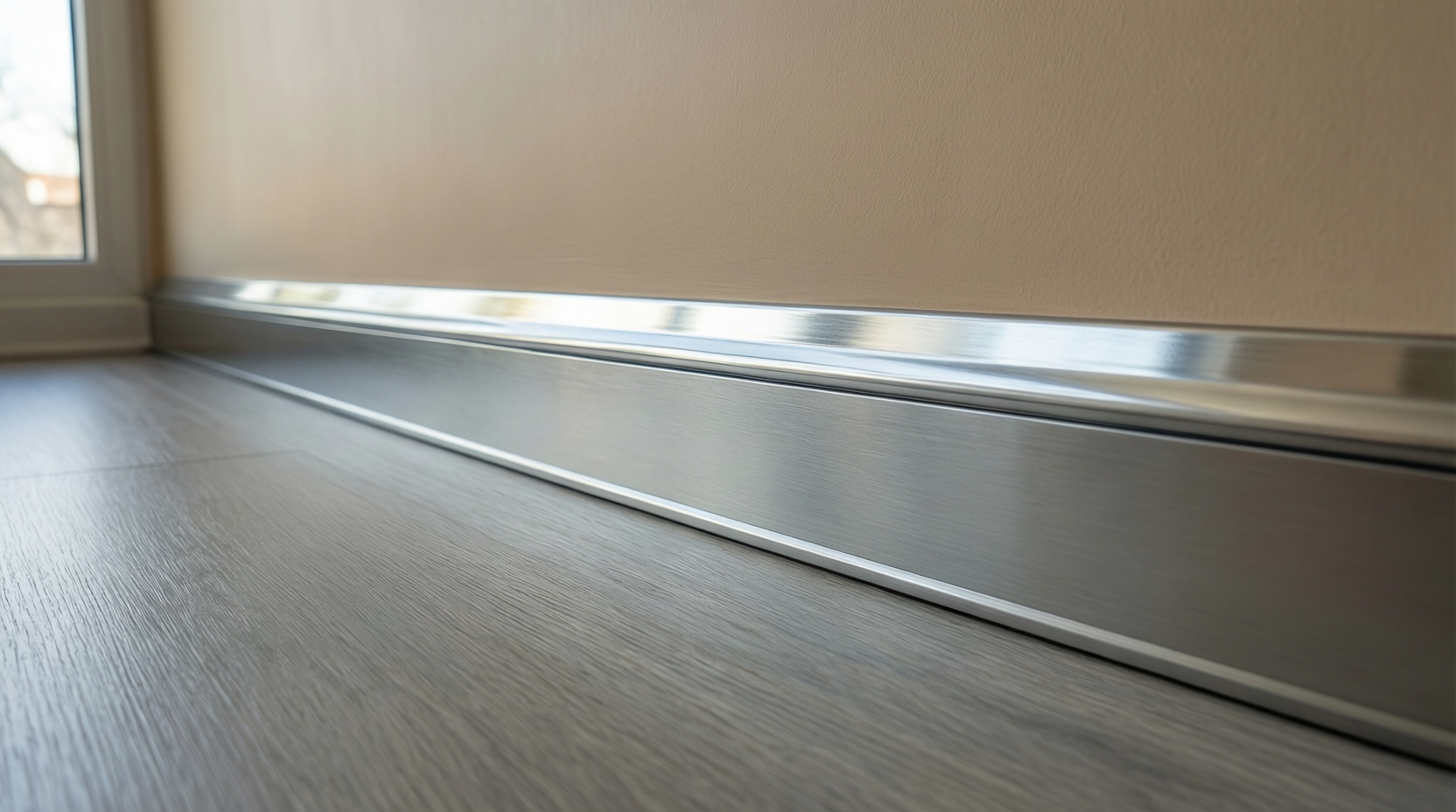 Металлический плинтус